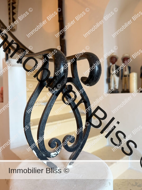 Détails escalier entrée